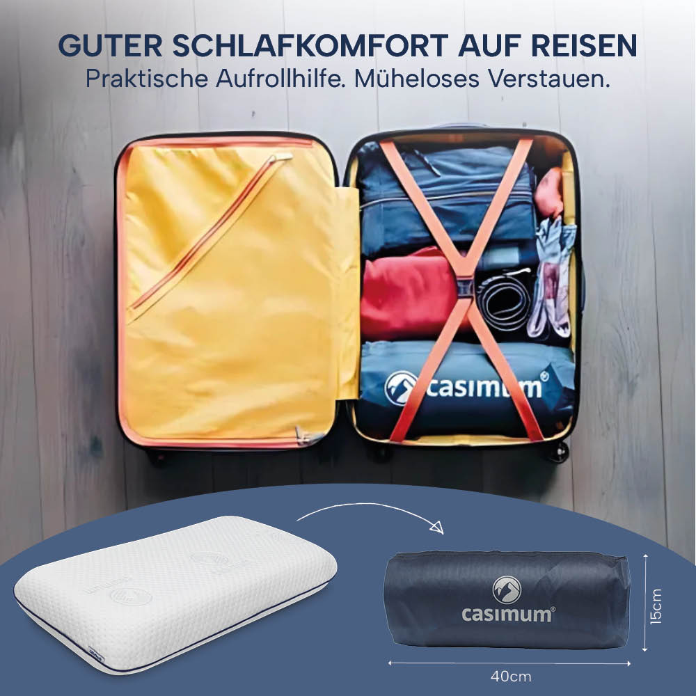 Nackenkissen »COMFORT«, Memory Foam, für sanfte Unterstützung und entspannten Schlaf