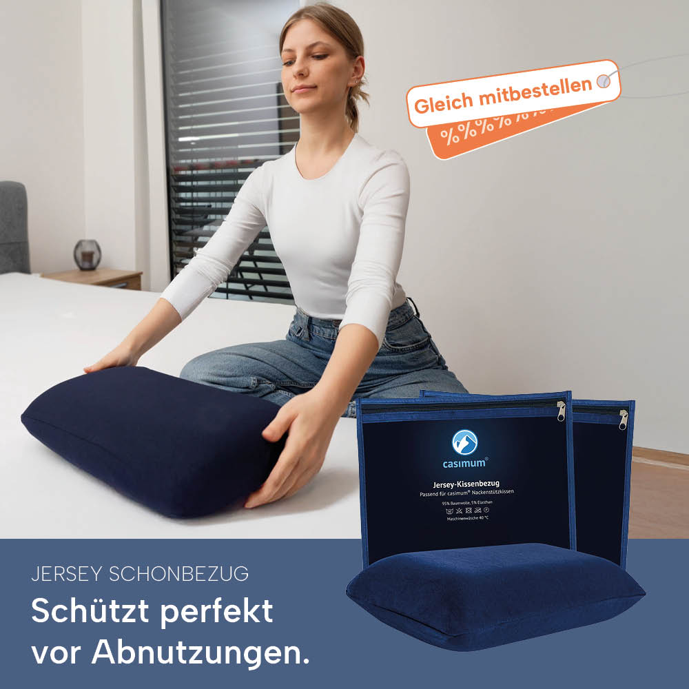 Reisekissen »SUPER TRAVEL«, Memory Foam, für bequemen Schlaf auf Reisen