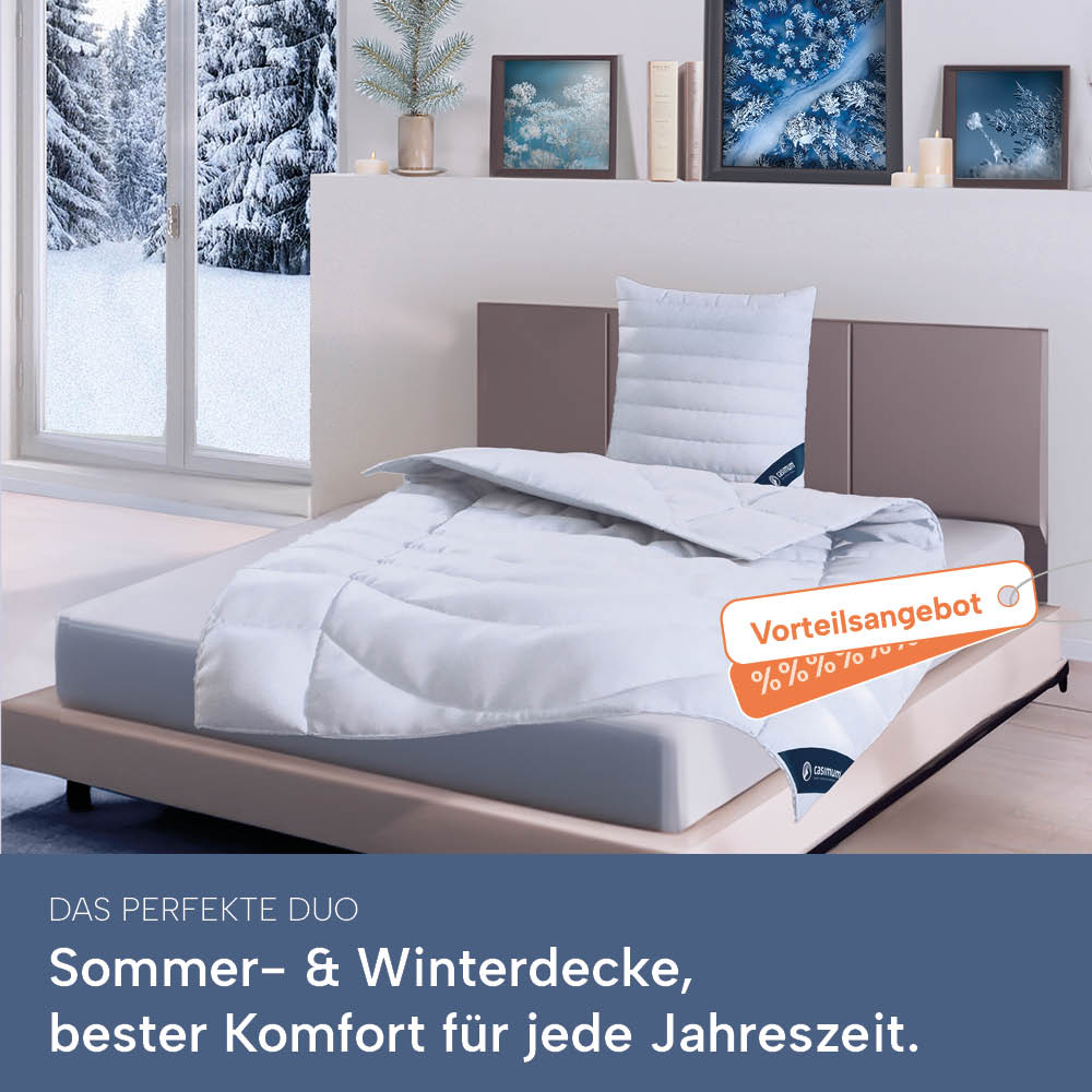 Faserdecke »COMFORT« – 100% Polyester mit luftiger 3D-Hohlfaser für erholsame Nächte