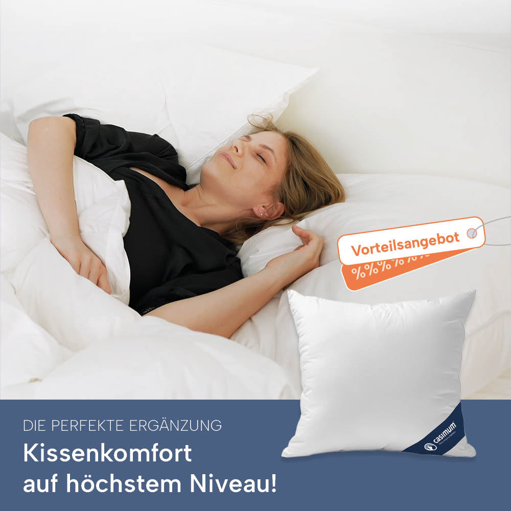 Daunendecke »COMFORT« – 60% Daunen, 40% Federn, Klasse 1, Downpass, hergestellt in Deutschland