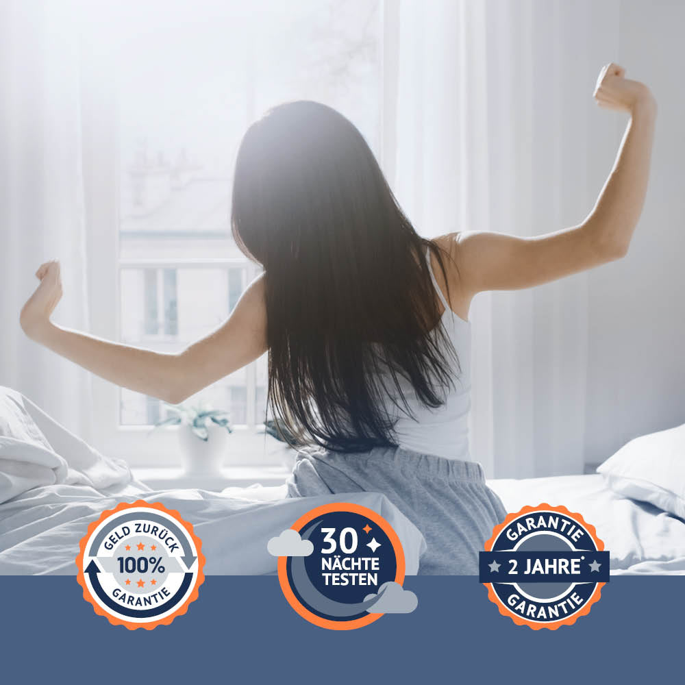 3-Kammer-Kamelhaarkissen »LUXUS« – 100% Kamelhaar (Außen) für ein luxuriöses Schlaferlebnis