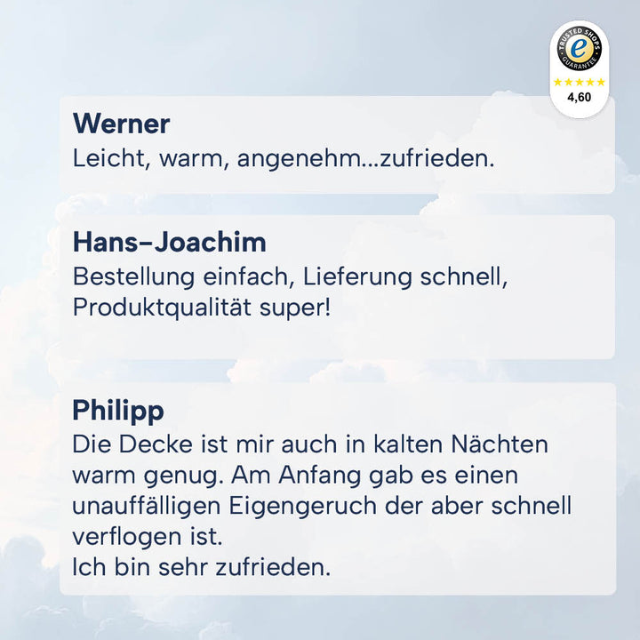 4-Jahreszeiten Kamelhaardecke »LUXUS« – 100% Kamelhaar für ein luxuriöses Schlaferlebnis