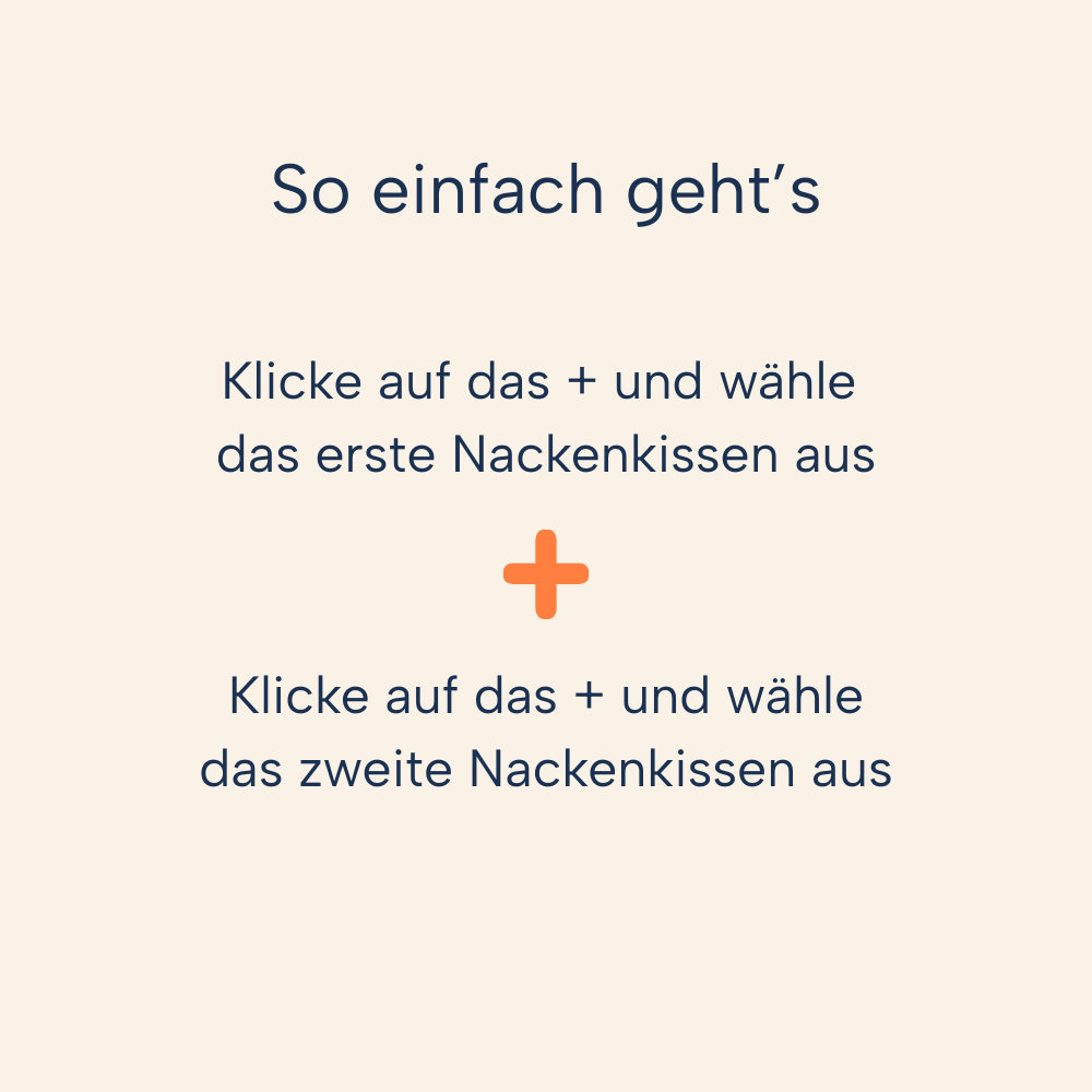 2er Nackenkissen-Set